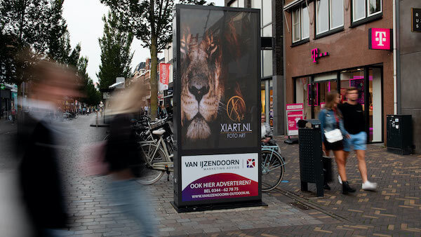 Veenendaal reclamescherm